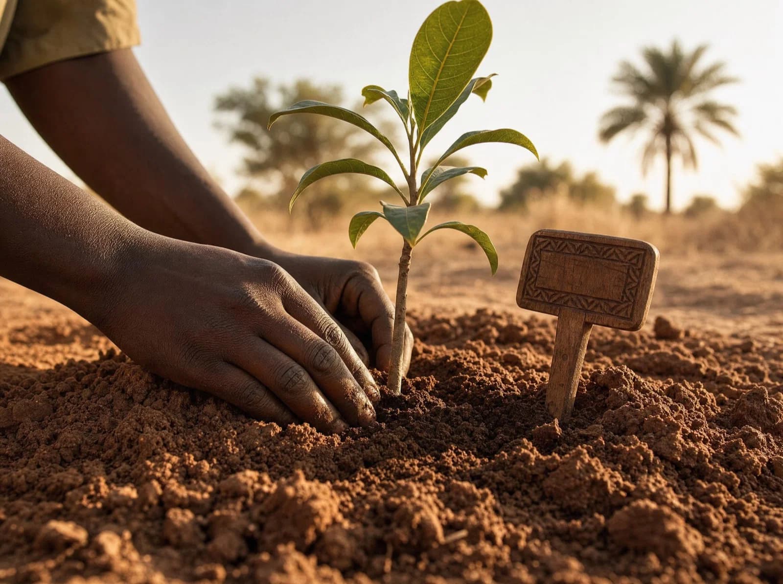 Arbre fruitier planté au Sénégal, au nom d'un proche